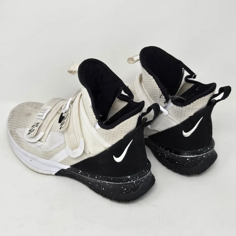 Nike LeBron Soldier 13 TB Basketball Shoes White Black Size Men 7 CN9809-113